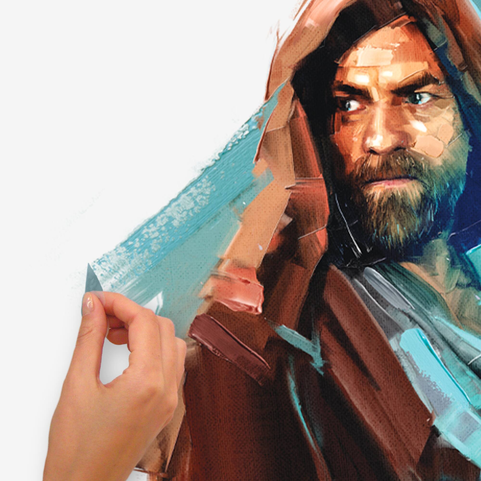 RoomMates Obi Wan Kenobi Painted Peel & Stick Giant Wall Decals